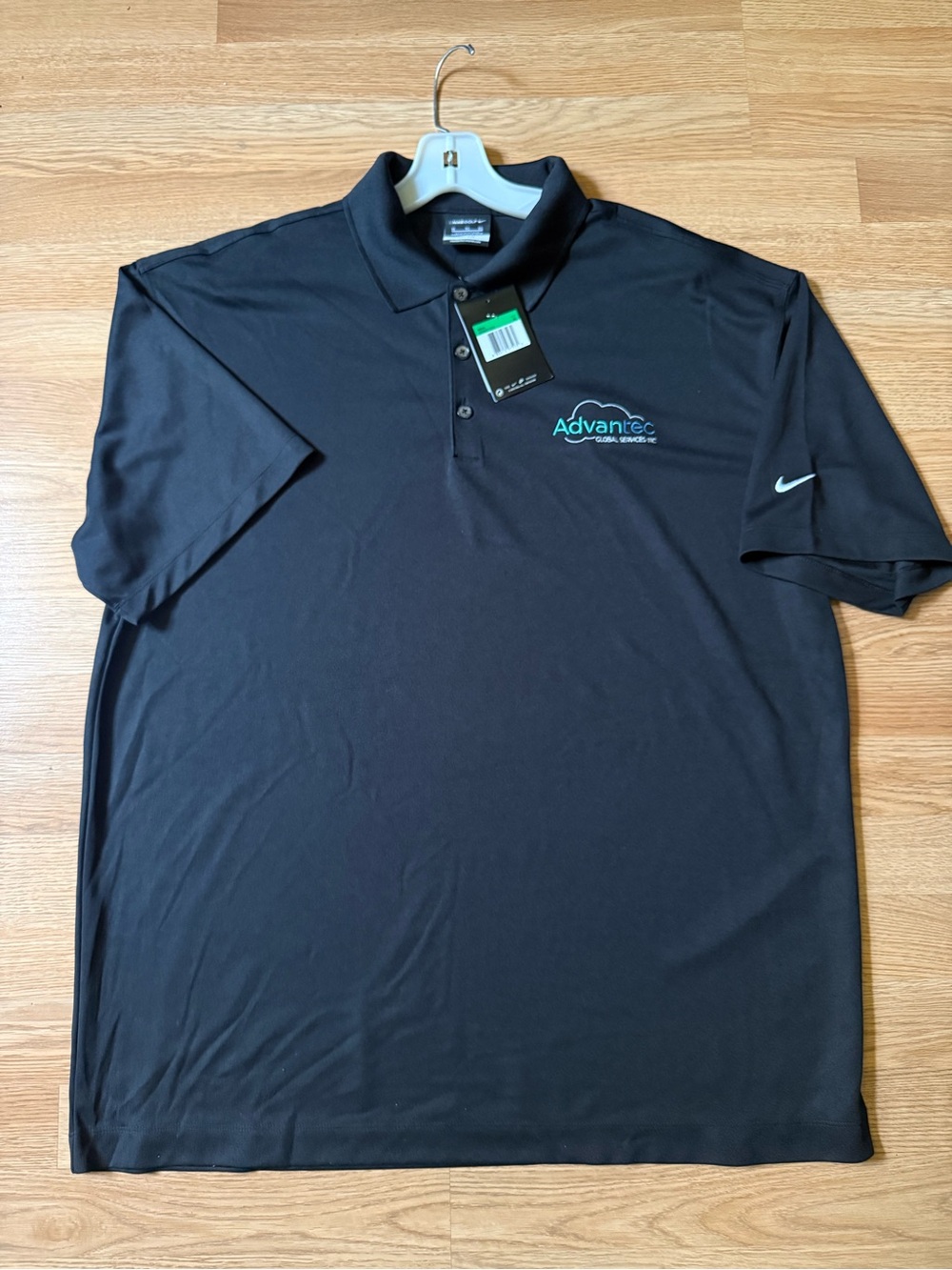 Nike Men’s Black golf polo size XL